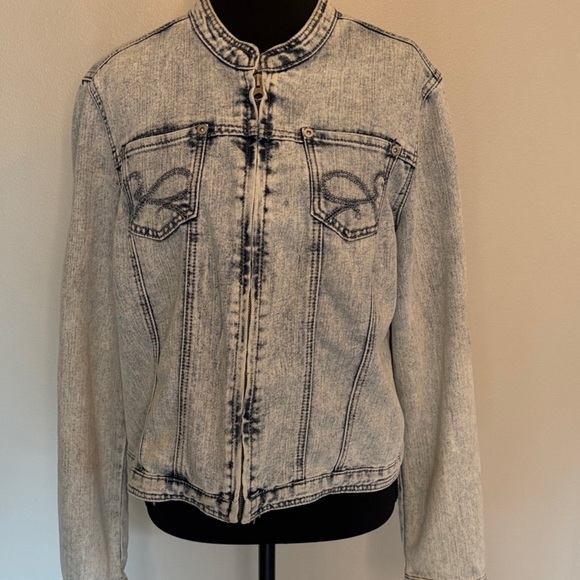 Baccini Soft Women's Denim Jacket - Picture 9 of 9
